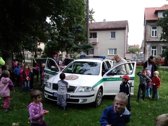 Prohlídka služebního vozidla