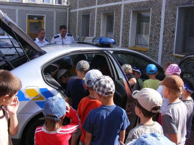 MŠ Slaný, Na Dolíkách - ukázka služebního vozidla