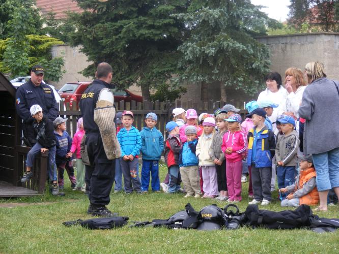 MŠ Velká Dobrá - výcvik služebních psů