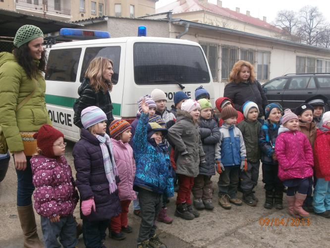 MŠ navštívila policejní složky