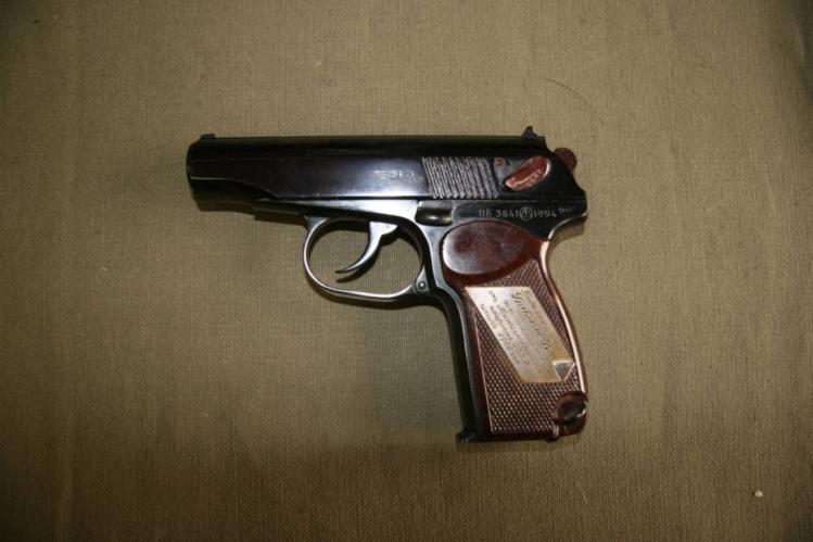 Makarov, r.9 mm, sovětská armádní pistole z 50. a 60.tých let