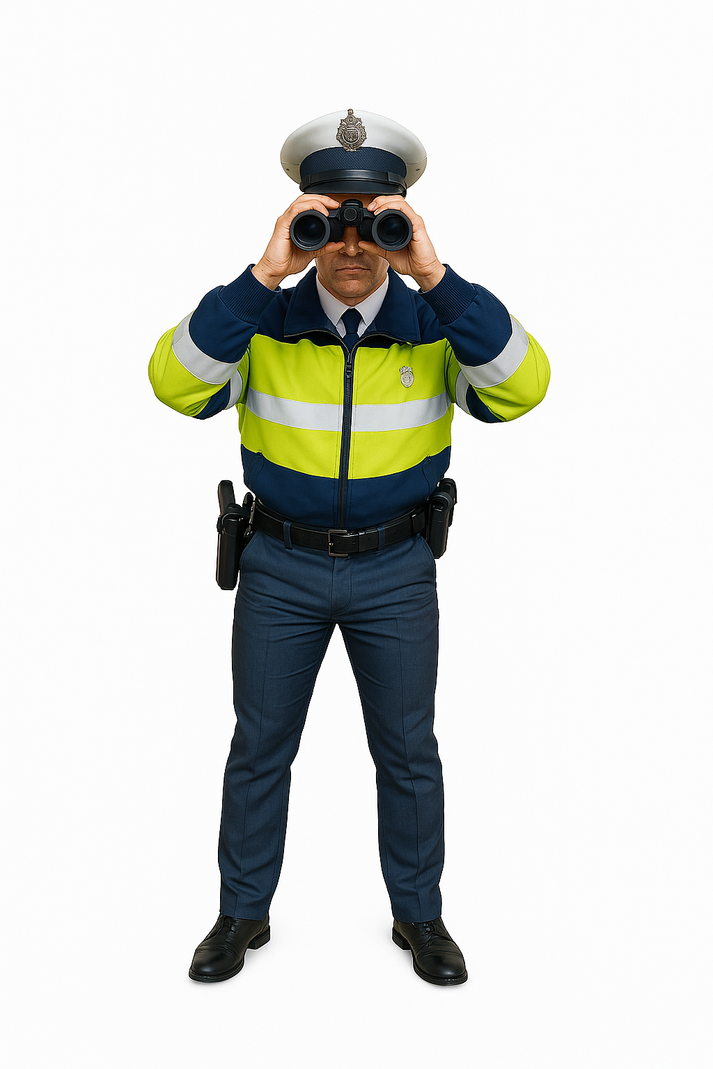 Maketa dopravního policisty