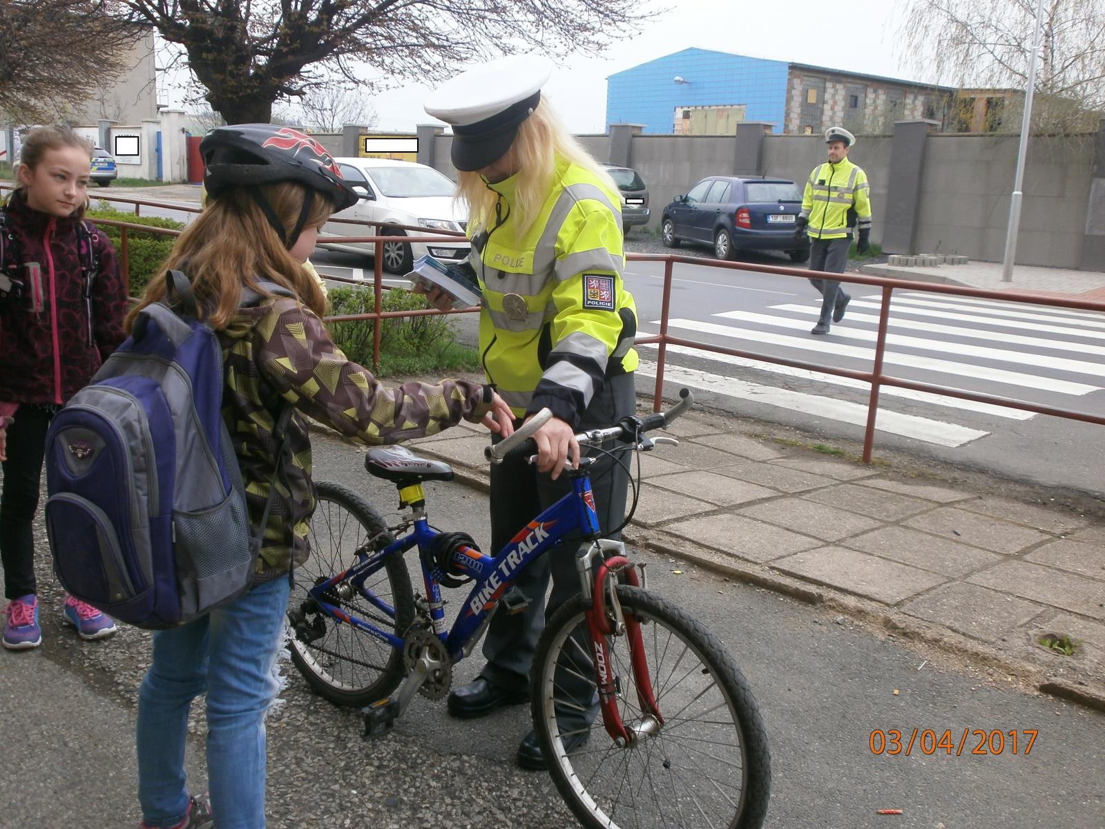 Malí cyklisté v dopravě