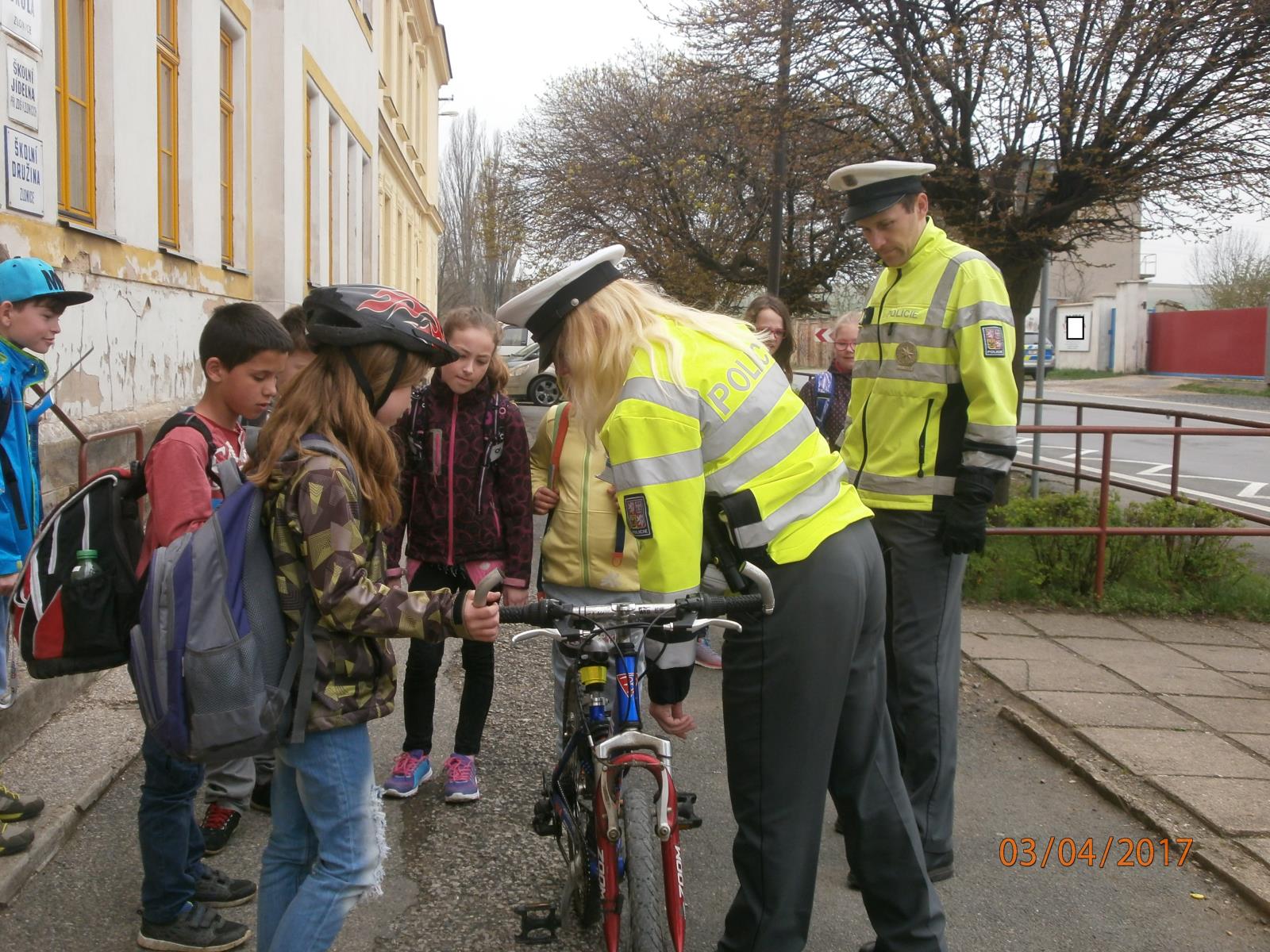 Malí cyklisté v dopravě