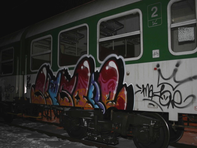 Malůvky na vagónech - foto č. 2