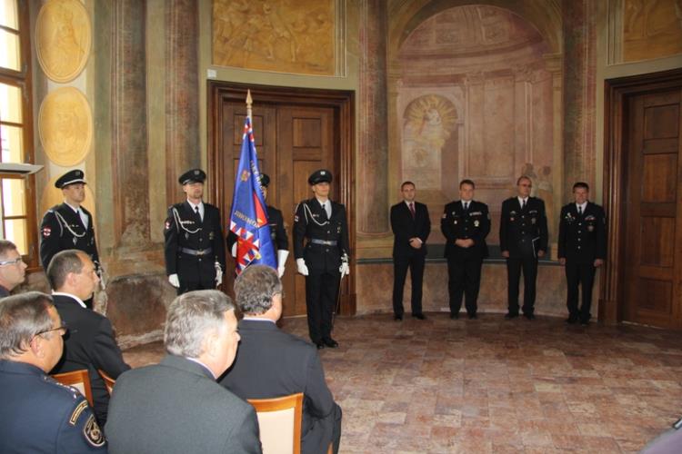 Medaile PČR - Sál předků znojemského hradu (6)