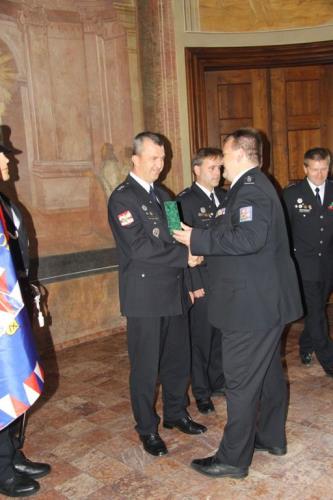 Medaile PČR - Sál předků znojemského hradu (7)