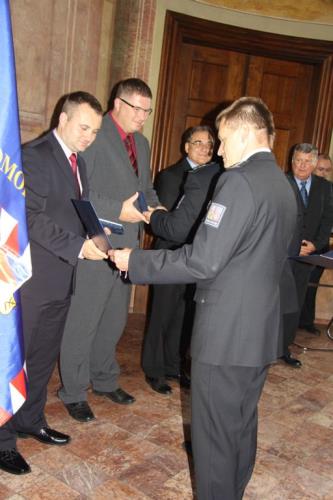 Medaile PČR - Sál předků znojemského hradu (9)