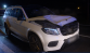 Mercedes Benz po srážce s chodcem