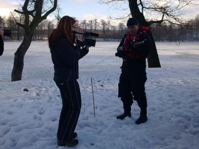 Měření ledu Chlumec -2