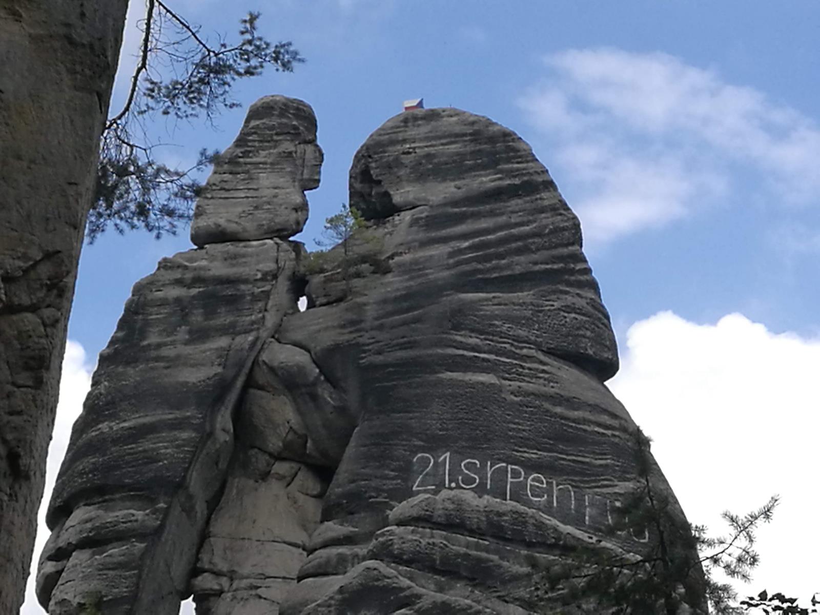 Milenci - skály