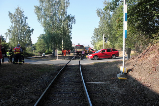 Místo dopr. nehody.