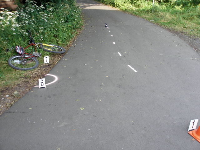 Místo dopravní nehody - Dasnice