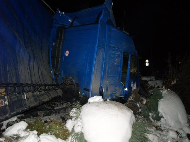 Místo dopravní nehody Doudleby nad Orlicí