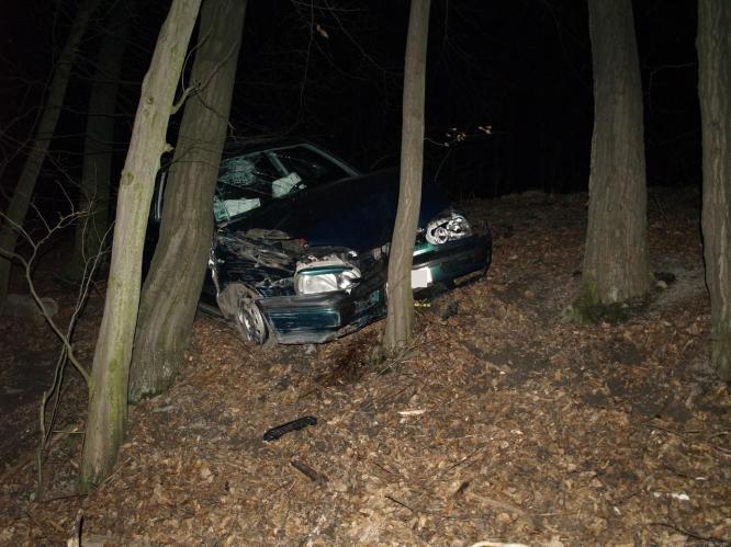 Místo dopravní nehody Roveň