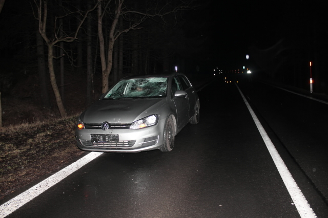 Místo dopravní nehody.