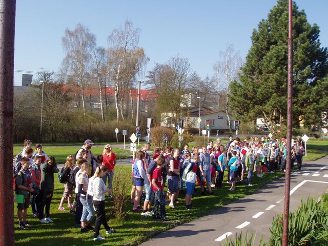 Mladý cykllista - zahájení soutěže 6