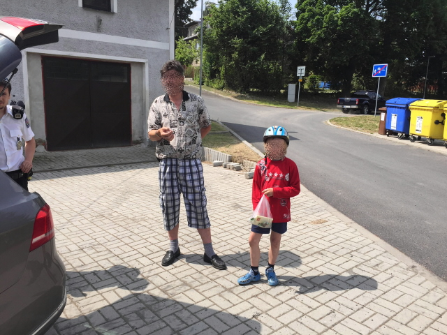 Muž s chlapcem