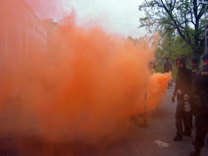 Nácvik pořádkové jednotky - 27. 4. 2011