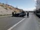 Na dálnici D7 havarovalo osobní vozidlo