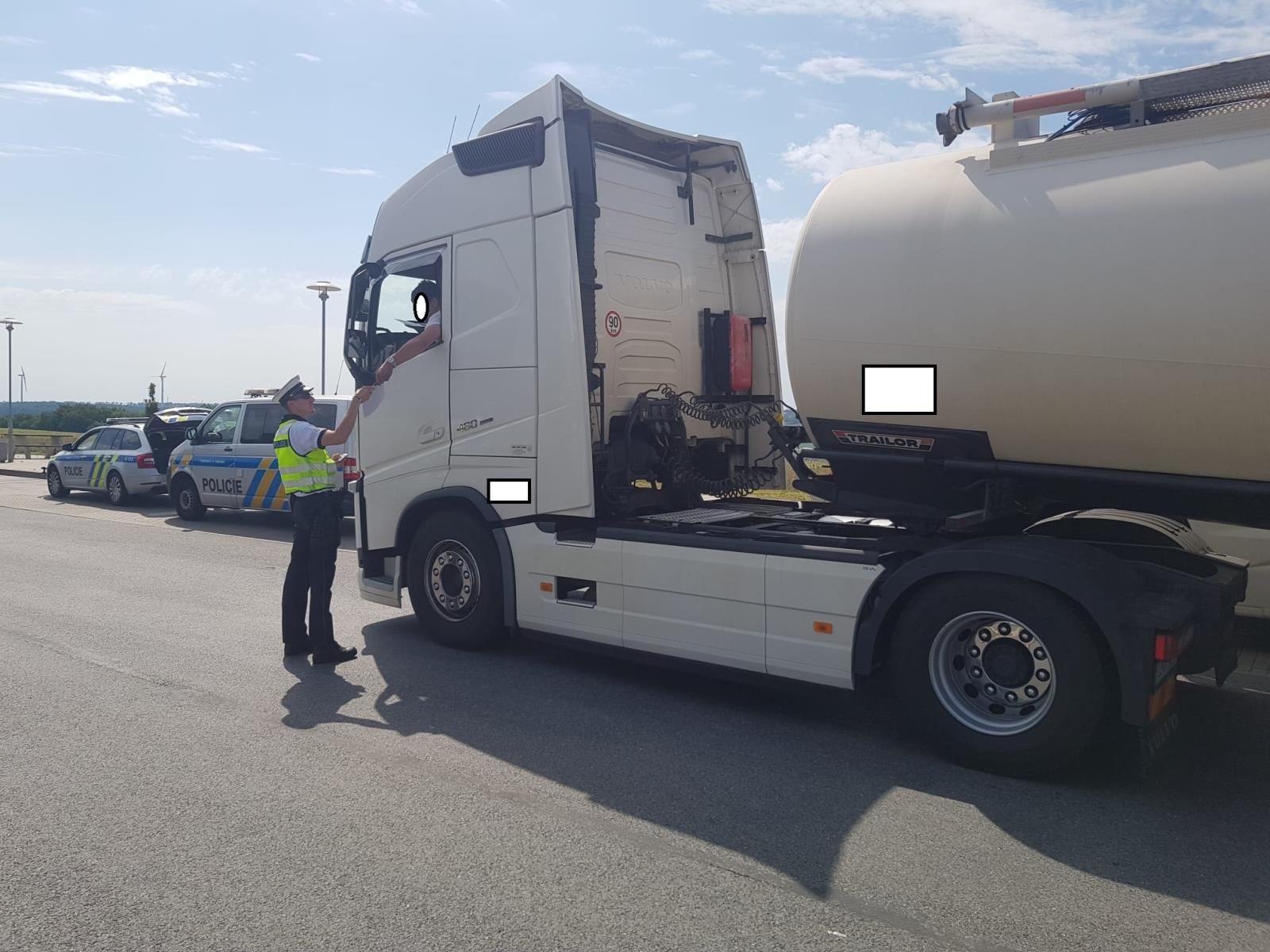 Nákladní doprava pod policejním dohledem