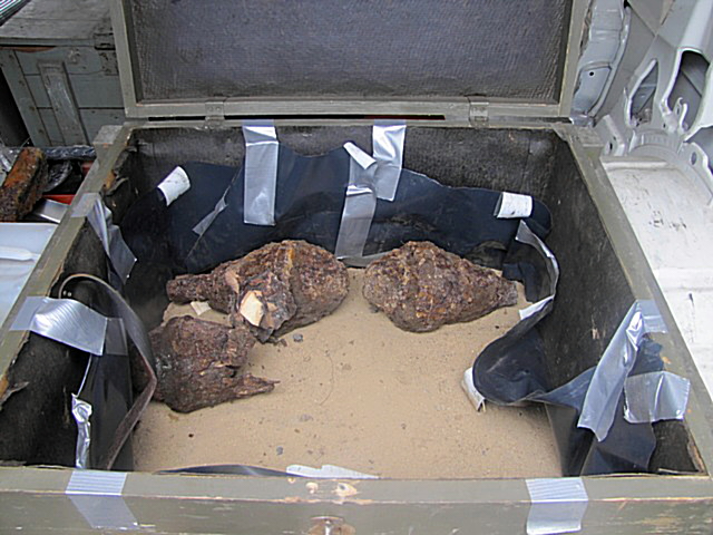 Nález munice z II. světové války