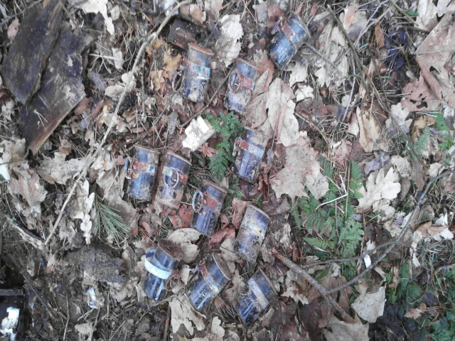 Nalezená munice v Oloví