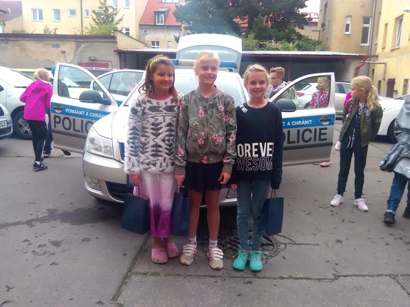 Návštěva na policejní služebně v Kladně