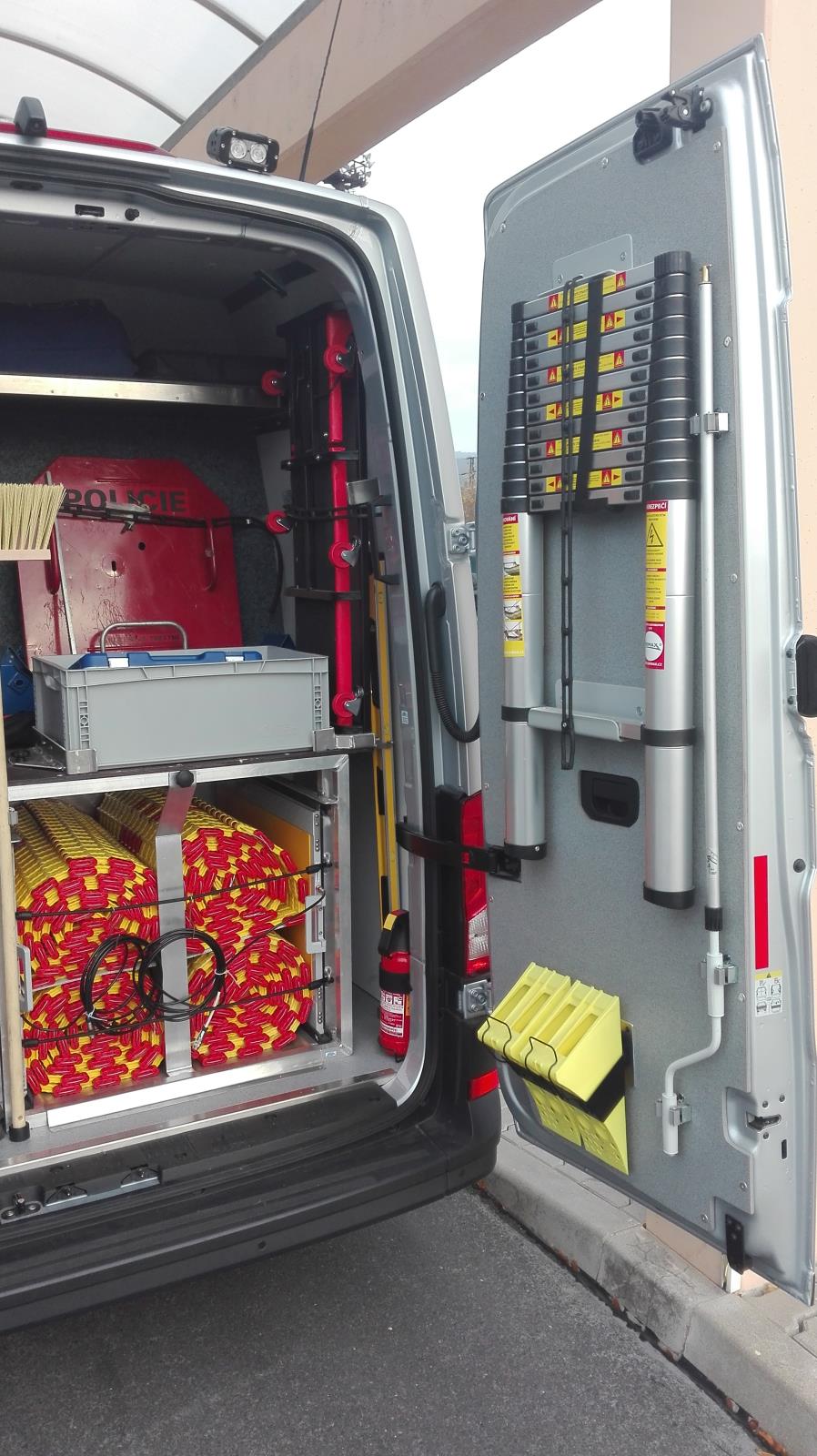 Nové vozidlo dálniční policie