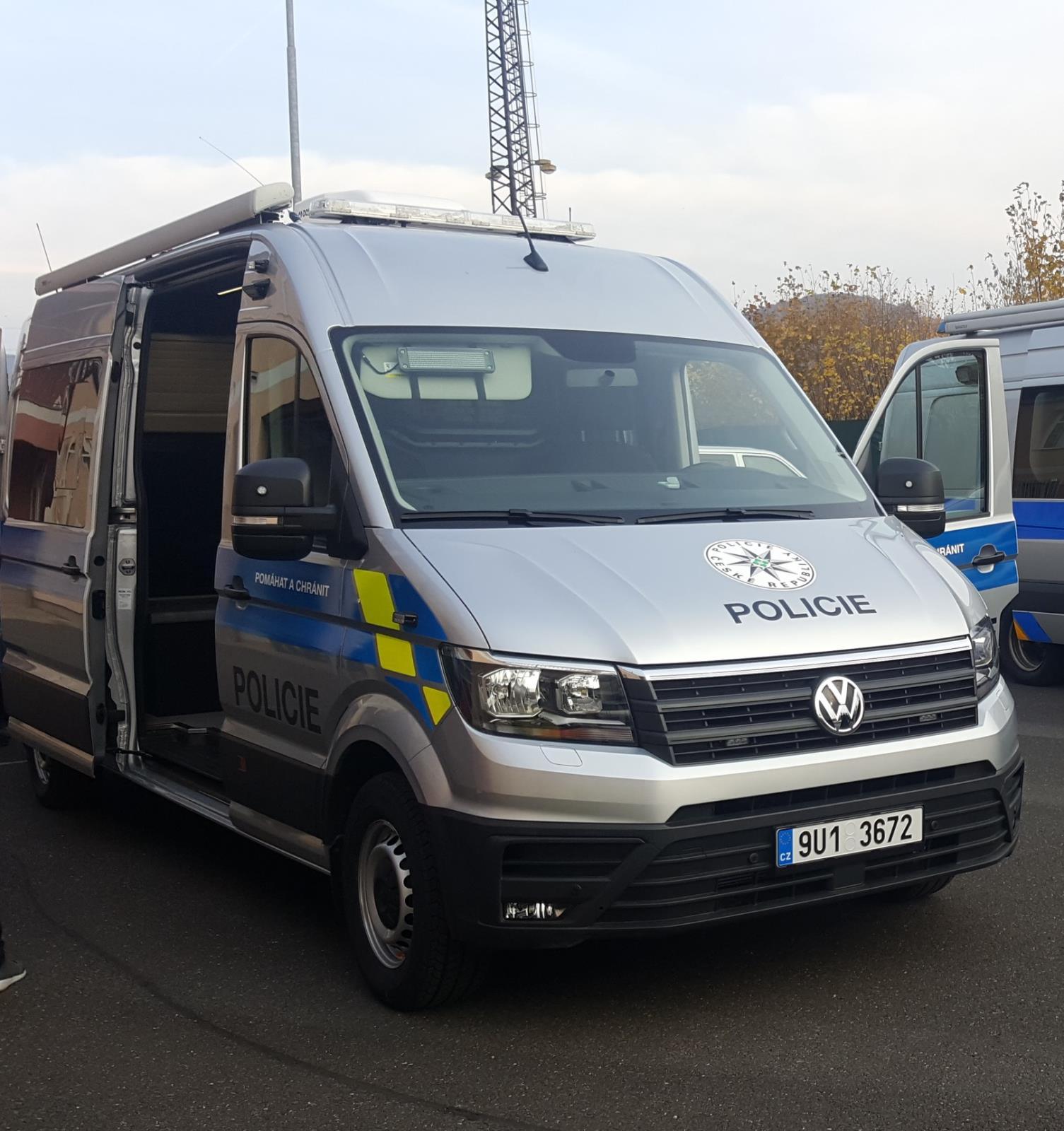 Nové vozidlo dálniční policie
