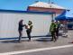 Občerstvení pro policisty sloužící na D. Dvořišti