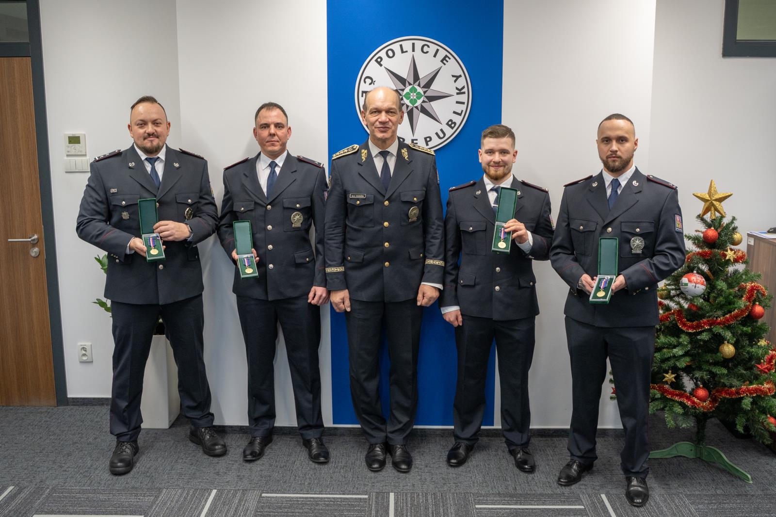 Ocenění policistů