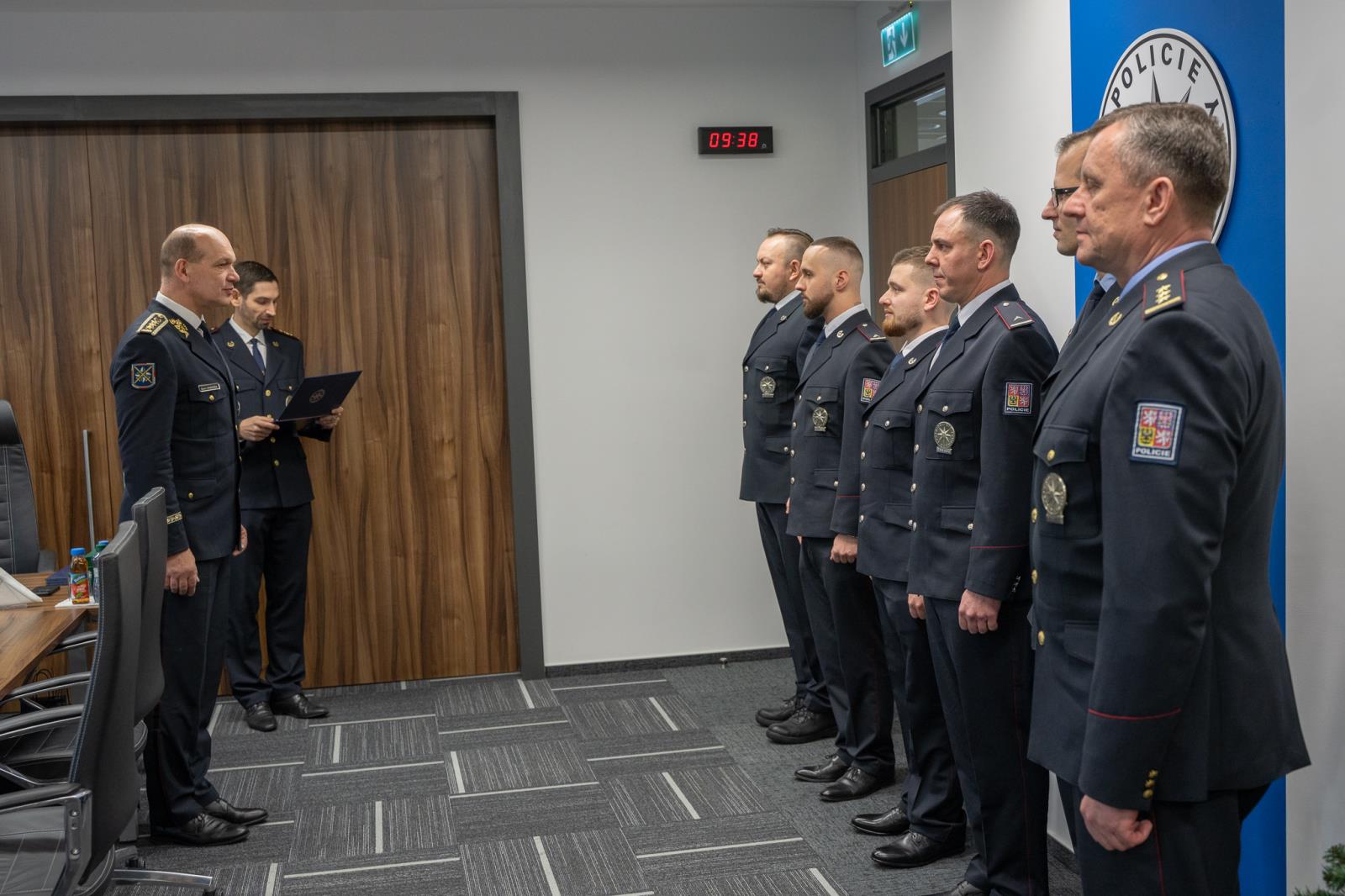 Ocenění policistů