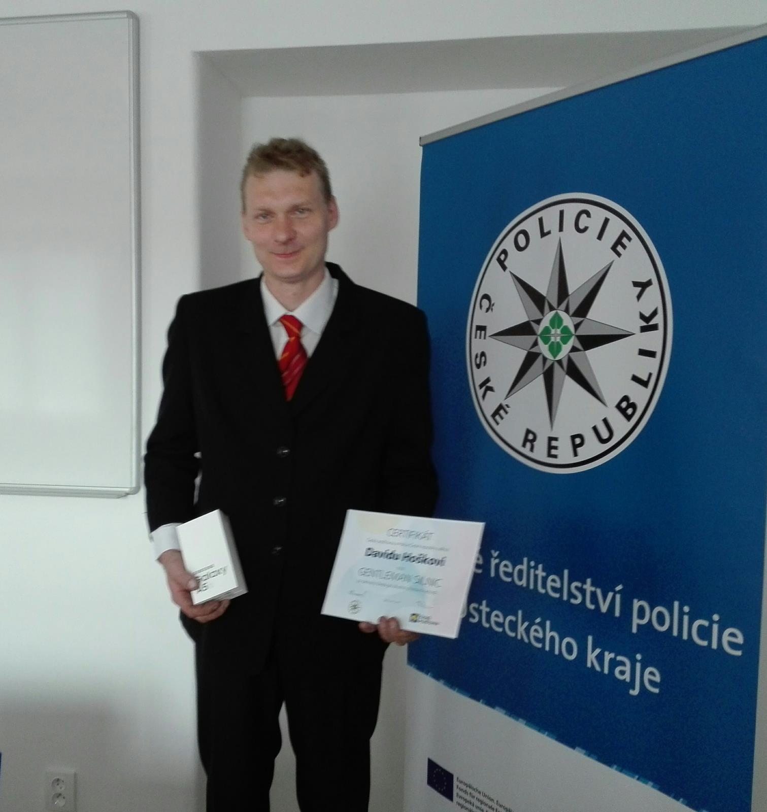 Oceněný gentleman David Hošek