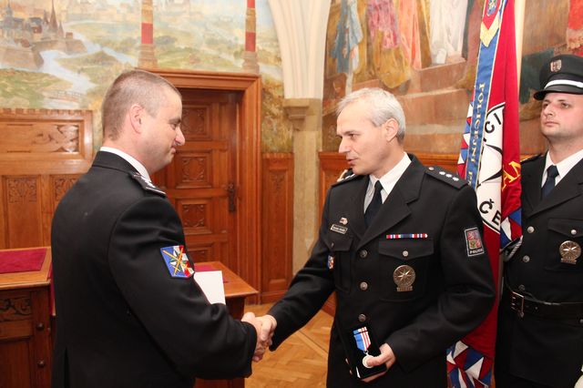 Oceňování nejlepších policistů a občanských zaměstnanců