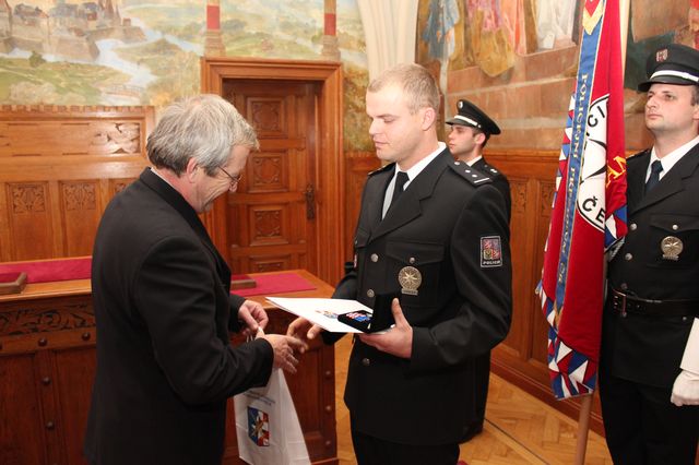 Oceňování nejlepších policistů a občanských zaměstnanců