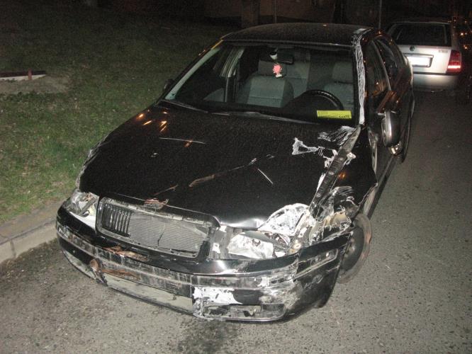 Odcizená Škoda Octavia