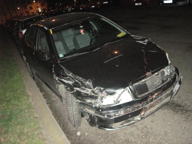 Odcizená Škoda Octavia