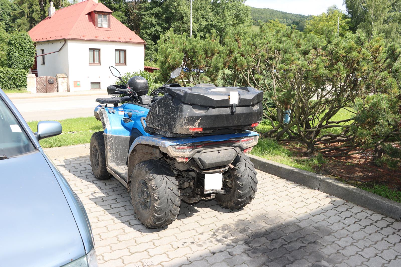 Odcizená čtyřkolka