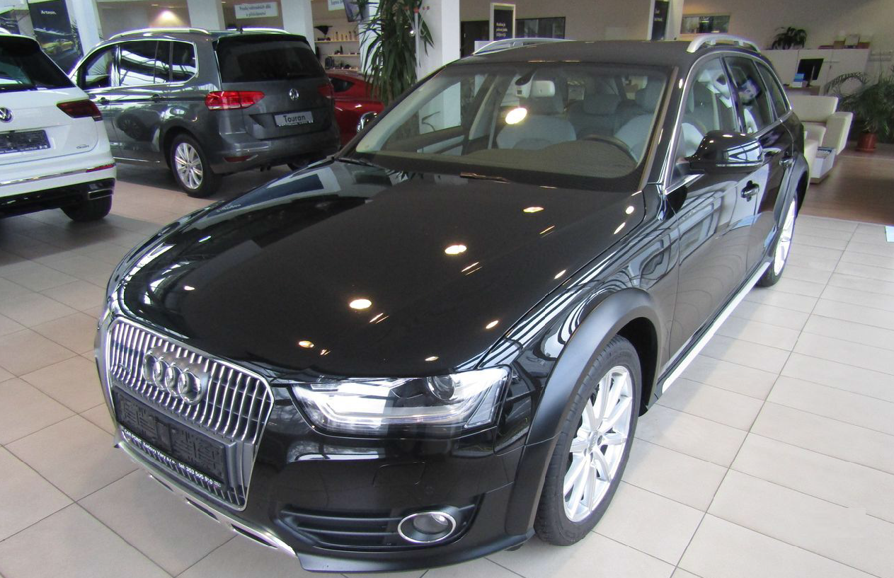 Odcizené vozidlo Audi A4