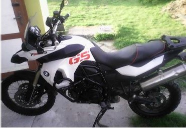 Odcizený motocykl