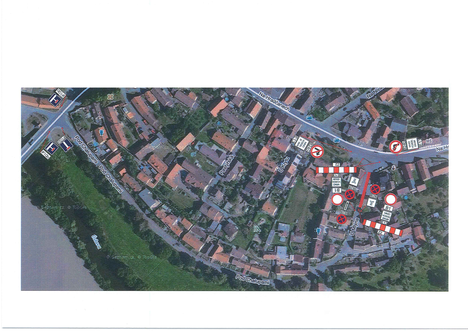 Odkanalizování Koterova - přeložka plynovodu