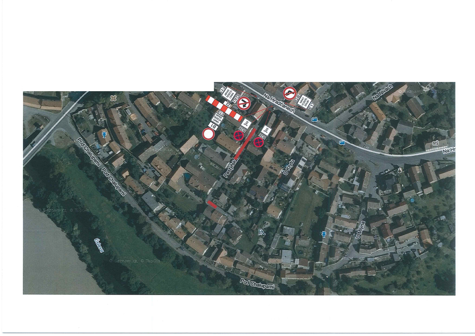 Odkanalizování Koterova - přeložka plynovodu