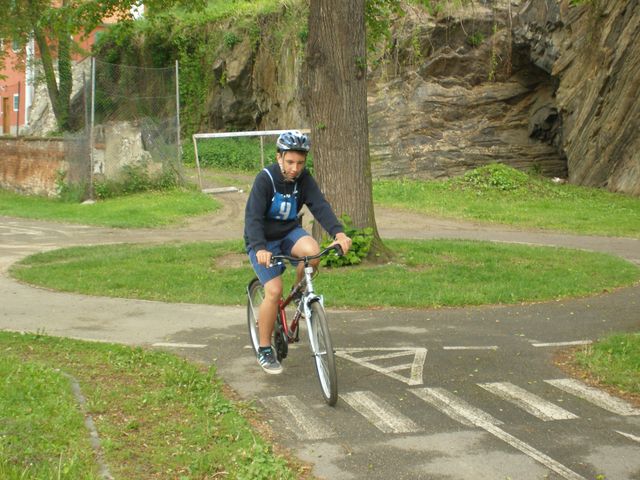 Okresní kolo Maldý cyklista 2013 - Č. Krumlov 7.JPG