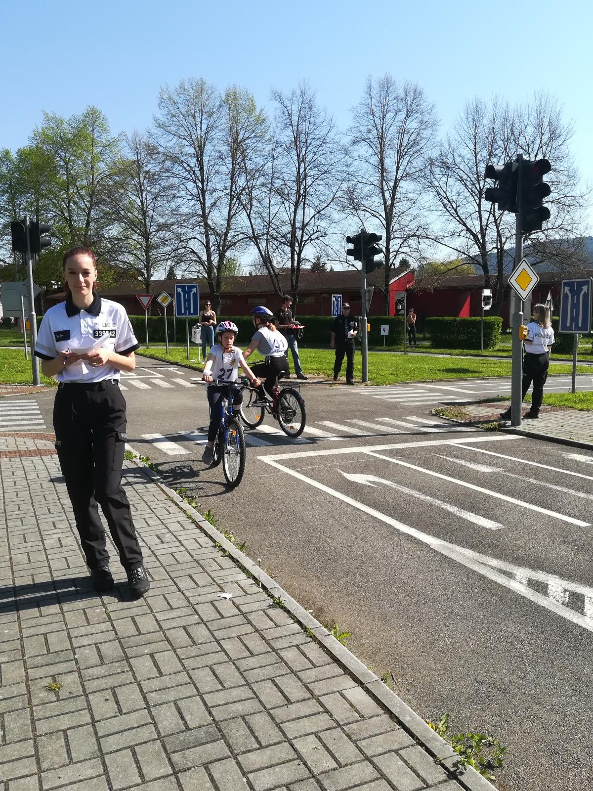 Okresní kolo soutěže mladých cyklistů