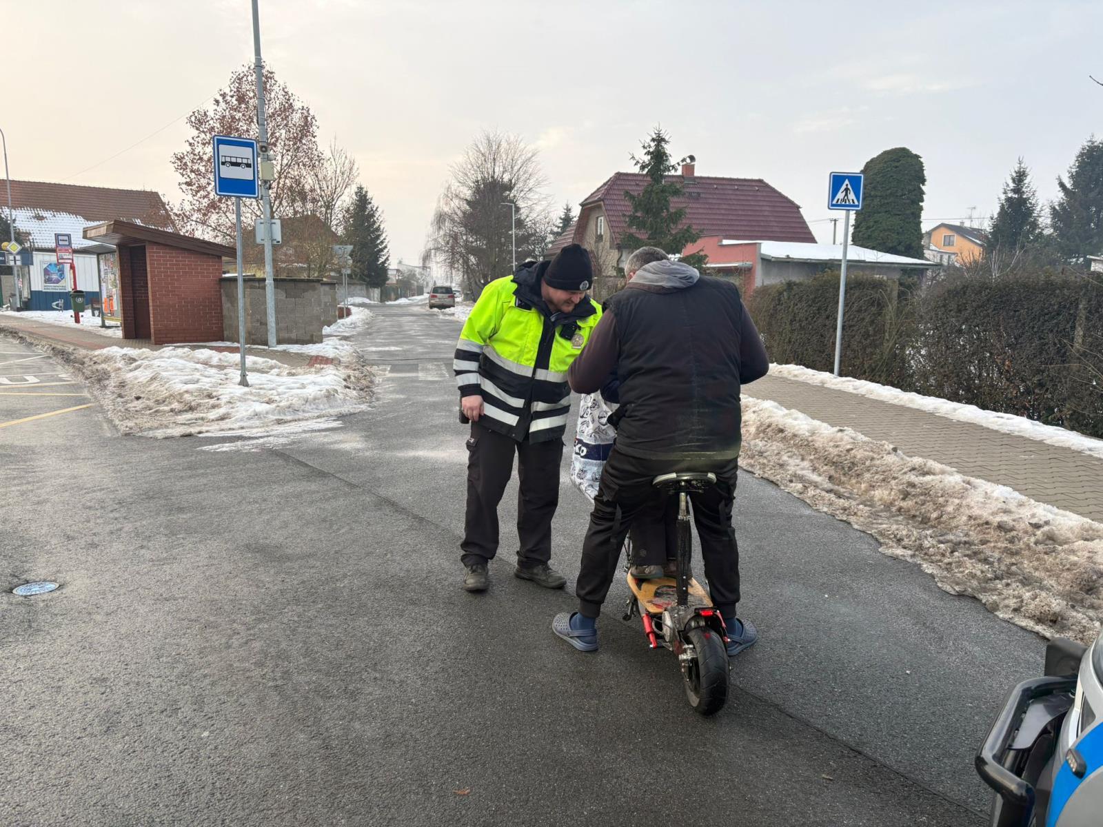 Opatrnost v zimě je základ