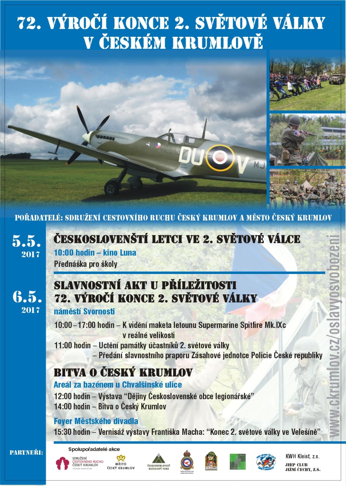 Oslavy osvobození ČK plakat.jpg