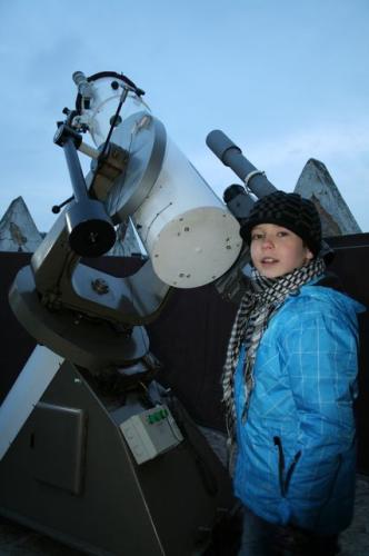Otevřená byla i hvězdárna.JPG