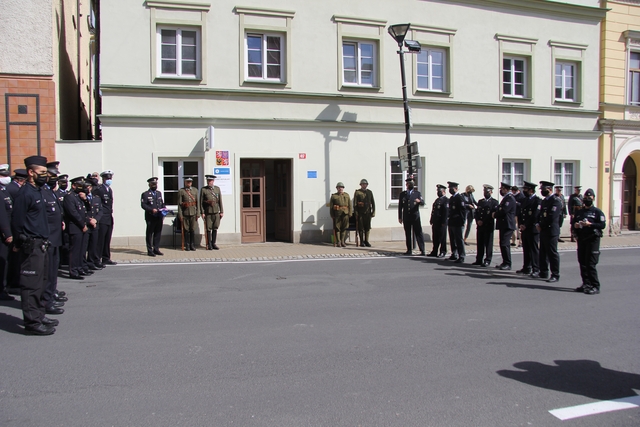 Otevření policejní stanice v Javorníku
