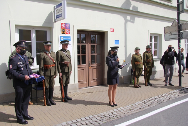 Otevření policejní stanice v Javorníku